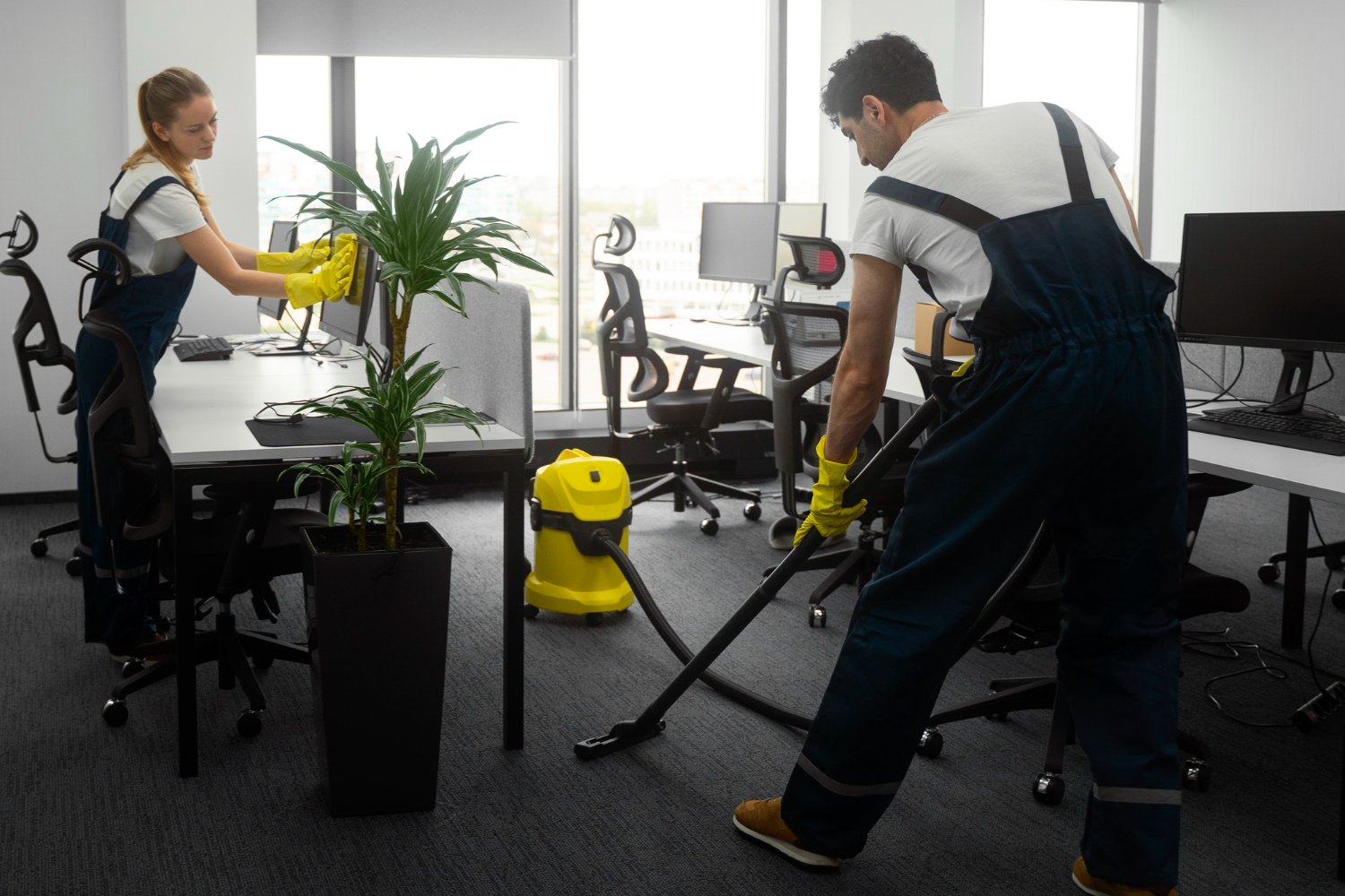 Commercial janitorial cleaning services for offices and businesses in New Orleans Louisiana