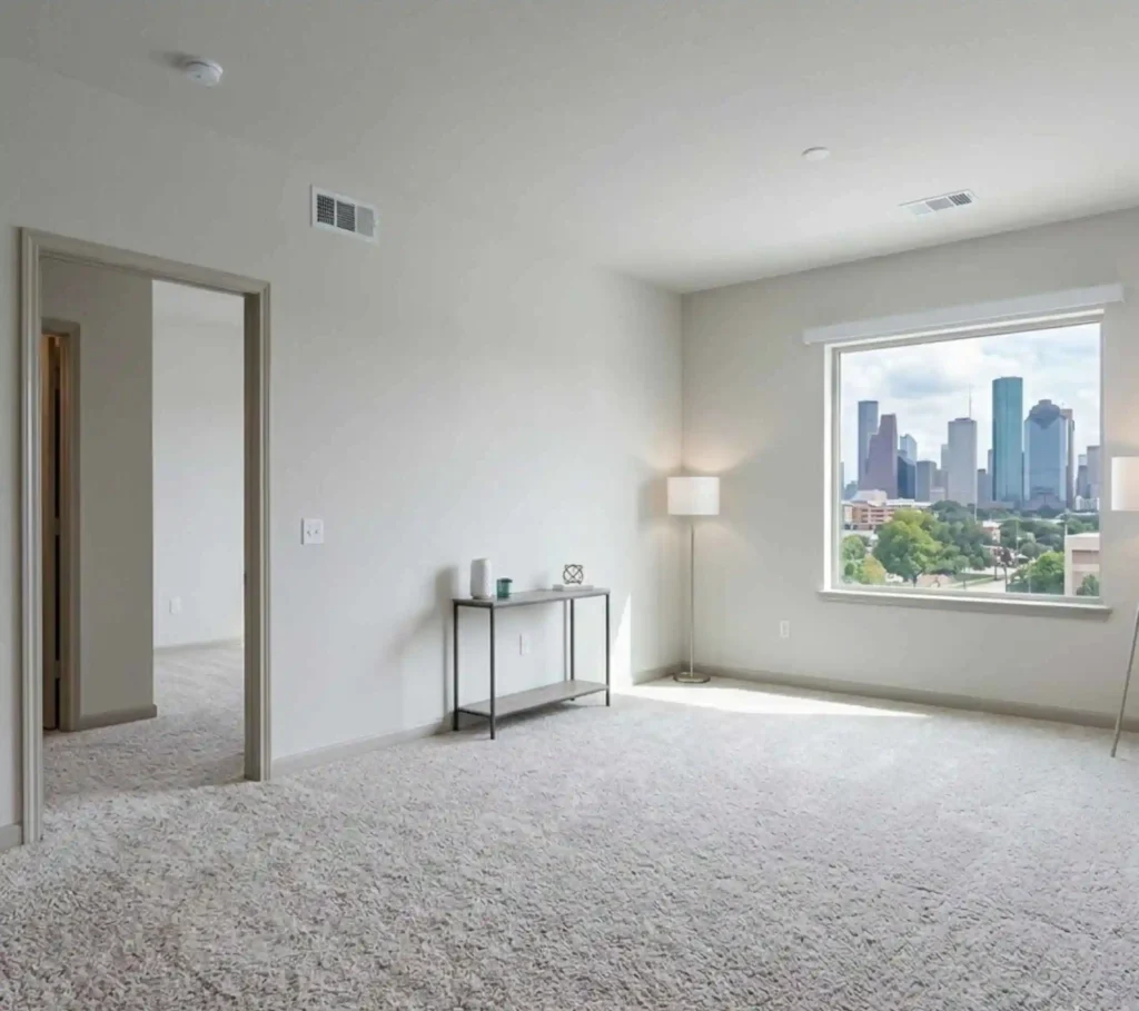 Clean and restored residential space after professional crime scene cleanup in Houston TX