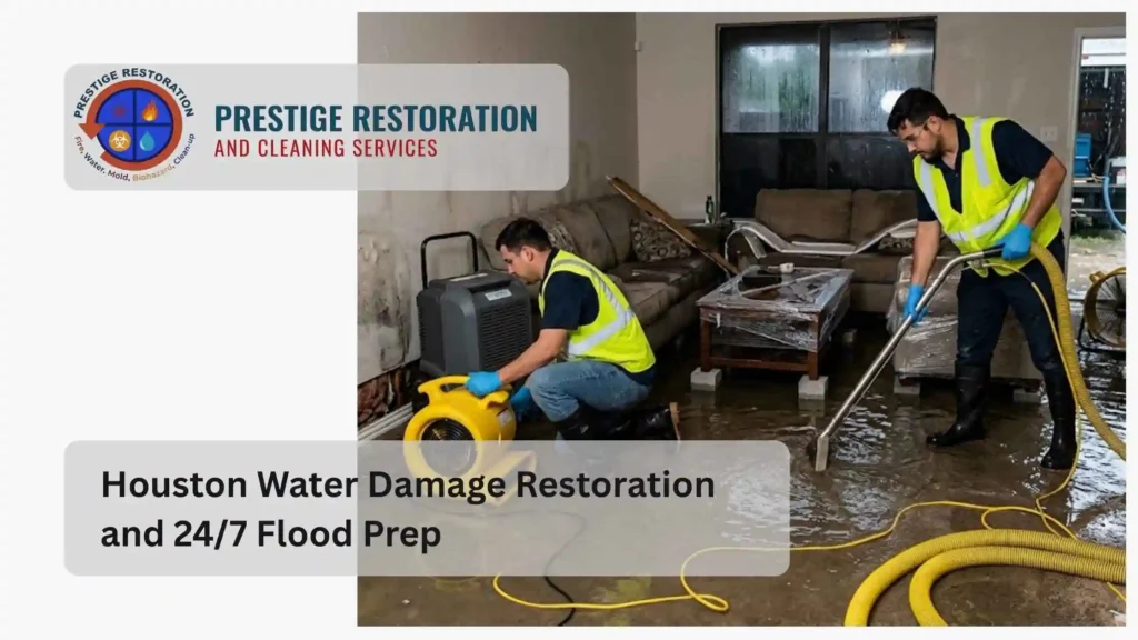 Houston Water Damage Restoration and 247 Flood Prep
