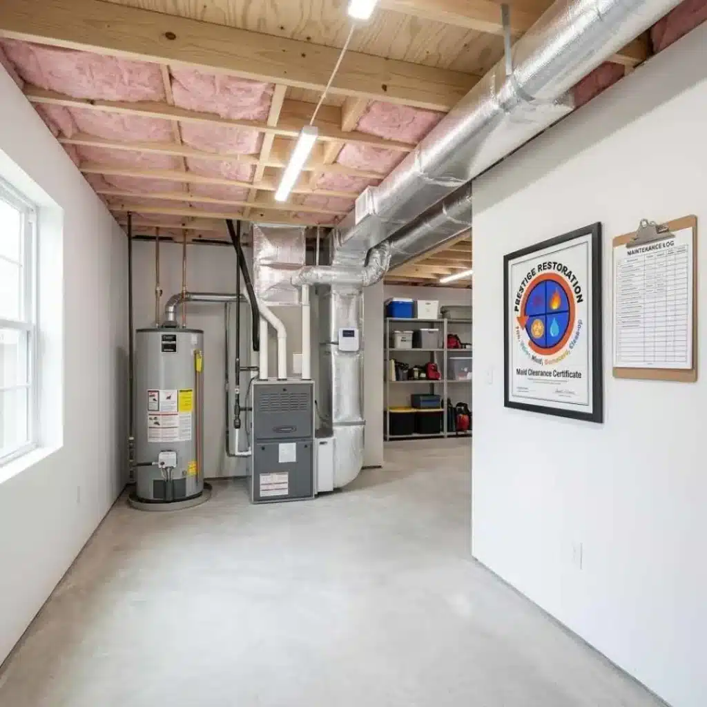 Restored mold-free residential property in Houston after professional remediation