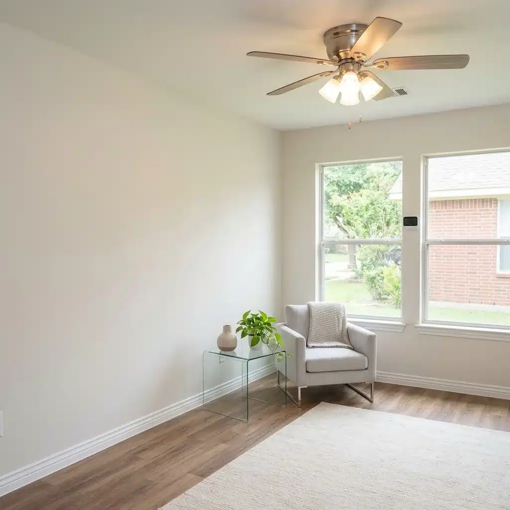 Clean restored Houston room after professional mold removal